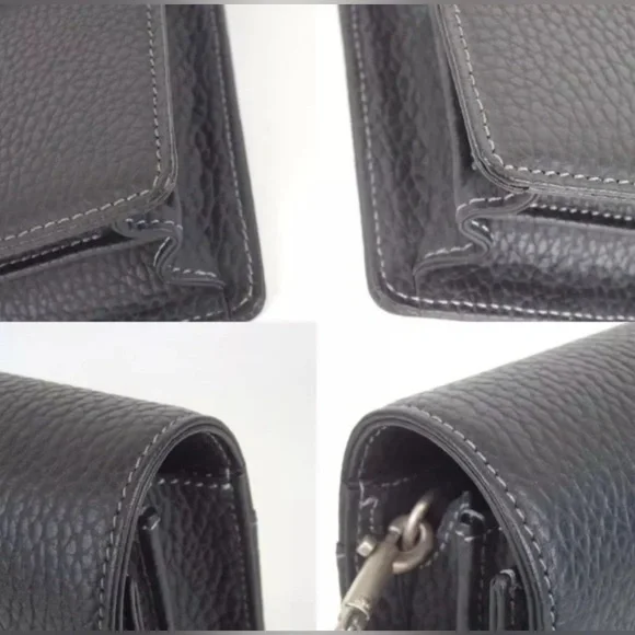 NWT Burberrys Leather Clutch with COA Collectors ItemC - Picture 7 of 11